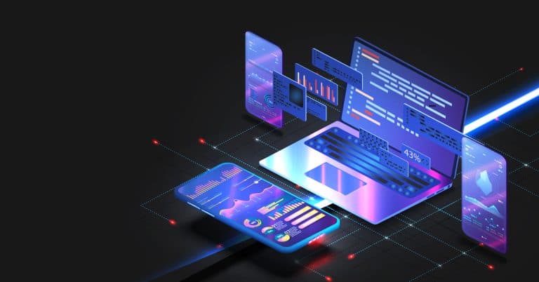 celular dando o ar de inovação digital